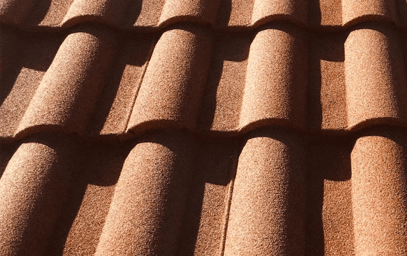 Metal roof example