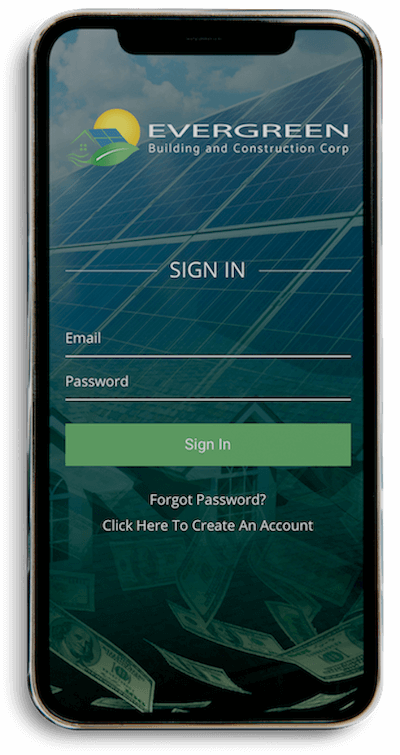Evergreen affiliate program app preview